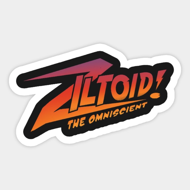 Ziltoid! The Omniscient Sticker by TheDeet